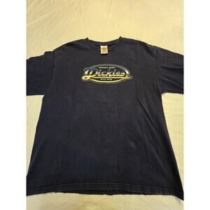 Vintage Dickies Work Wear Men's Short Sleeve Black T-shirt Size Medium